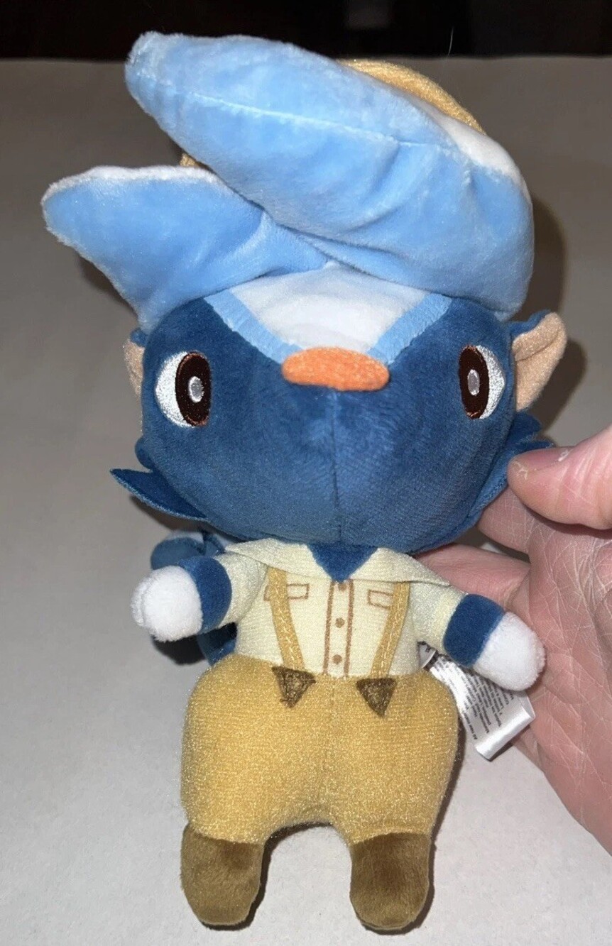 7” Kicks Shanks Plush Stuffed animal Toy Little Buddy Animal Crossing